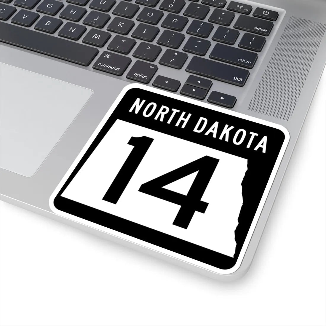 ND-14 2015 (North Dakota) (Road Sign) STICKER Vinyl Kiss-Cut Decal - The Sticker Space