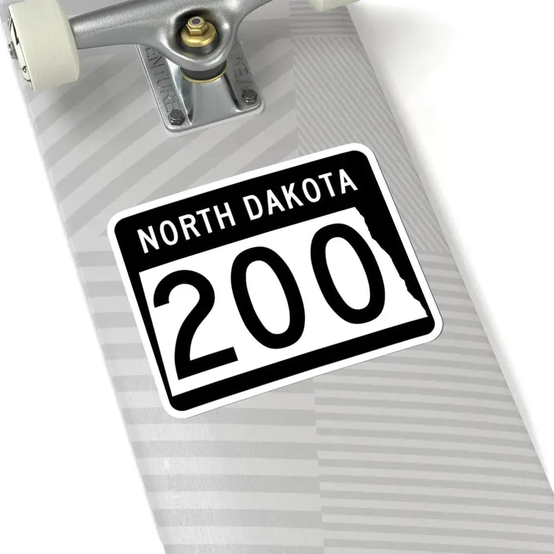 ND-200 2015 (North Dakota) (Road Sign) STICKER Vinyl Kiss-Cut Decal - The Sticker Space