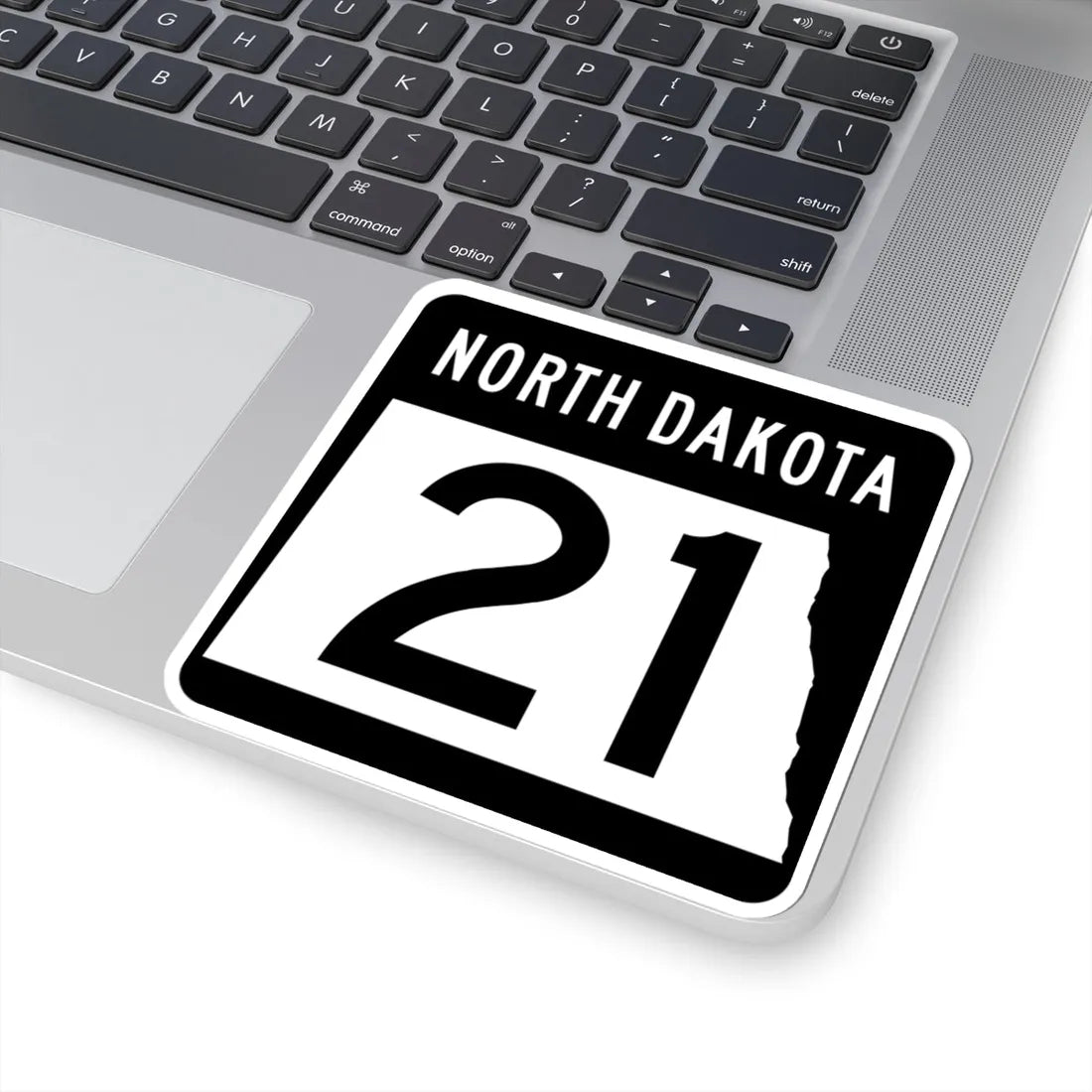 ND-21 2015 (North Dakota) (Road Sign) STICKER Vinyl Kiss-Cut Decal - The Sticker Space