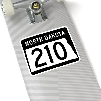 ND-210 2015 (North Dakota) (Road Sign) STICKER Vinyl Kiss-Cut Decal - The Sticker Space