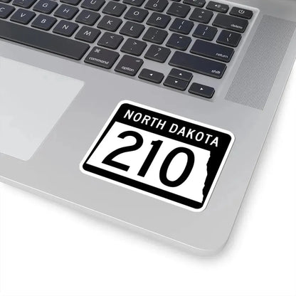 ND-210 2015 (North Dakota) (Road Sign) STICKER Vinyl Kiss-Cut Decal - The Sticker Space