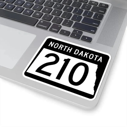 ND-210 2015 (North Dakota) (Road Sign) STICKER Vinyl Kiss-Cut Decal - The Sticker Space