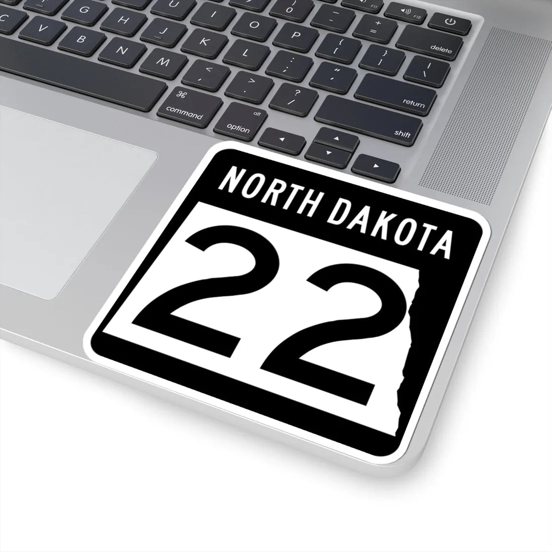 ND-22 2015 (North Dakota) (Road Sign) STICKER Vinyl Kiss-Cut Decal - The Sticker Space
