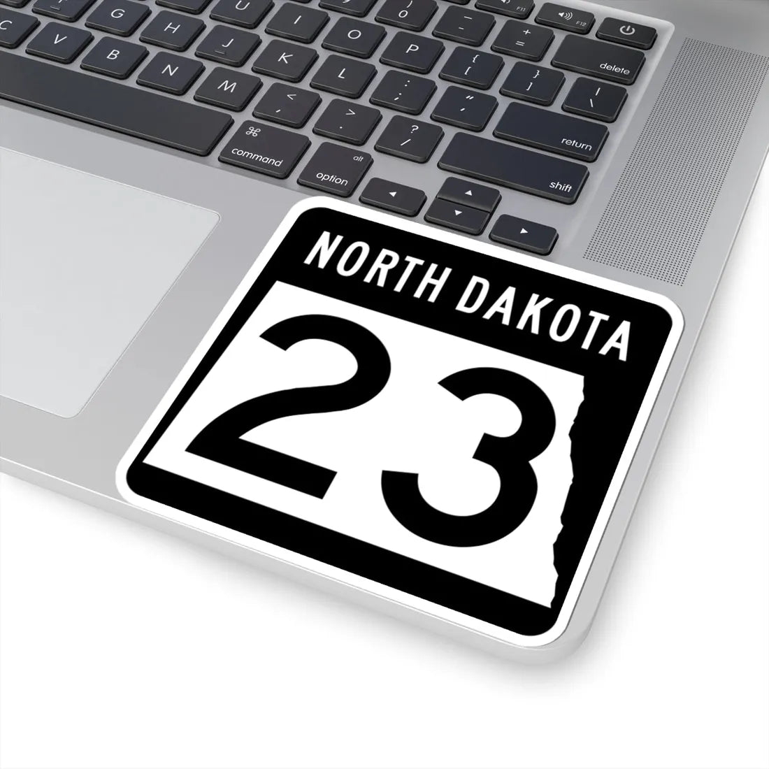 ND-23 2015 (North Dakota) (Road Sign) STICKER Vinyl Kiss-Cut Decal - The Sticker Space