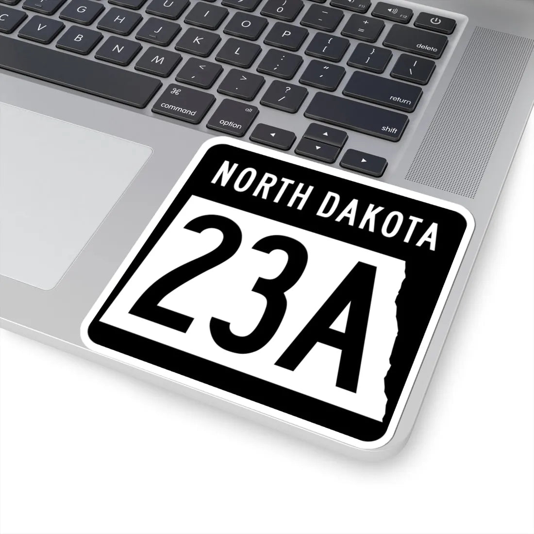 ND-23A 2015 (North Dakota) (Road Sign) STICKER Vinyl Kiss-Cut Decal - The Sticker Space