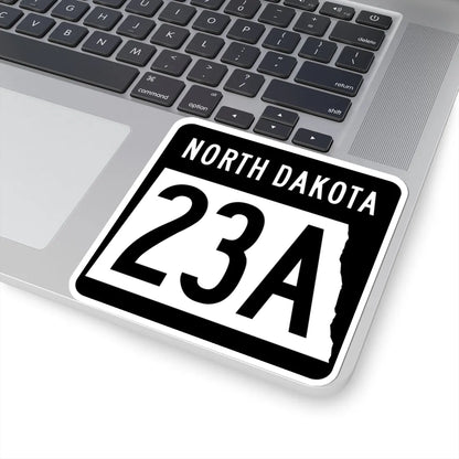 ND-23A 2015 (North Dakota) (Road Sign) STICKER Vinyl Kiss-Cut Decal - The Sticker Space