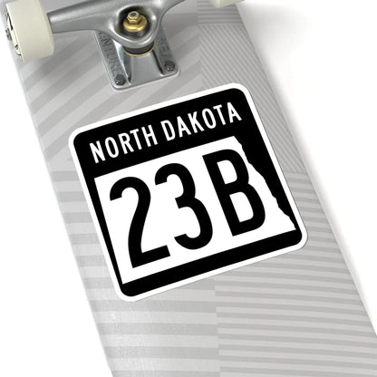 ND-23B 2015 (North Dakota) (Road Sign) STICKER Vinyl Kiss-Cut Decal - The Sticker Space