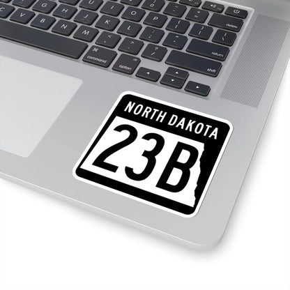 ND-23B 2015 (North Dakota) (Road Sign) STICKER Vinyl Kiss-Cut Decal - The Sticker Space
