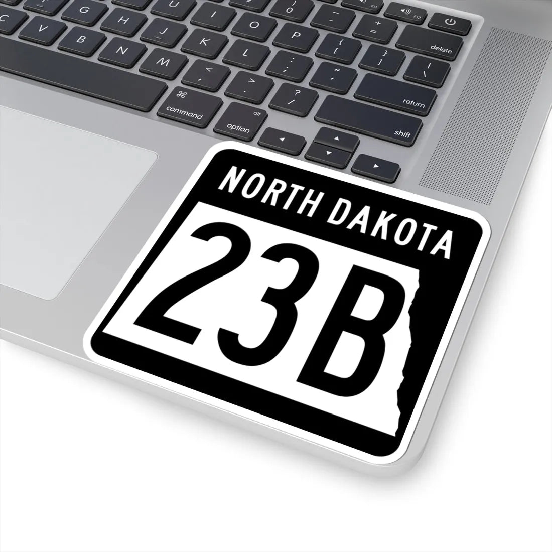 ND-23B 2015 (North Dakota) (Road Sign) STICKER Vinyl Kiss-Cut Decal - The Sticker Space
