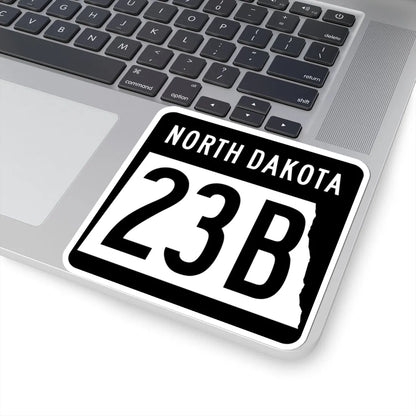 ND-23B 2015 (North Dakota) (Road Sign) STICKER Vinyl Kiss-Cut Decal - The Sticker Space