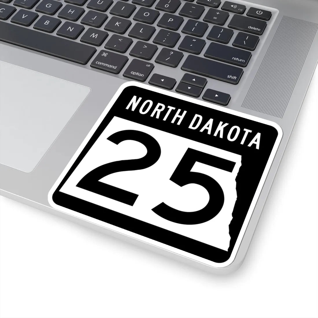 ND-25 2015 (North Dakota) (Road Sign) STICKER Vinyl Kiss-Cut Decal - The Sticker Space
