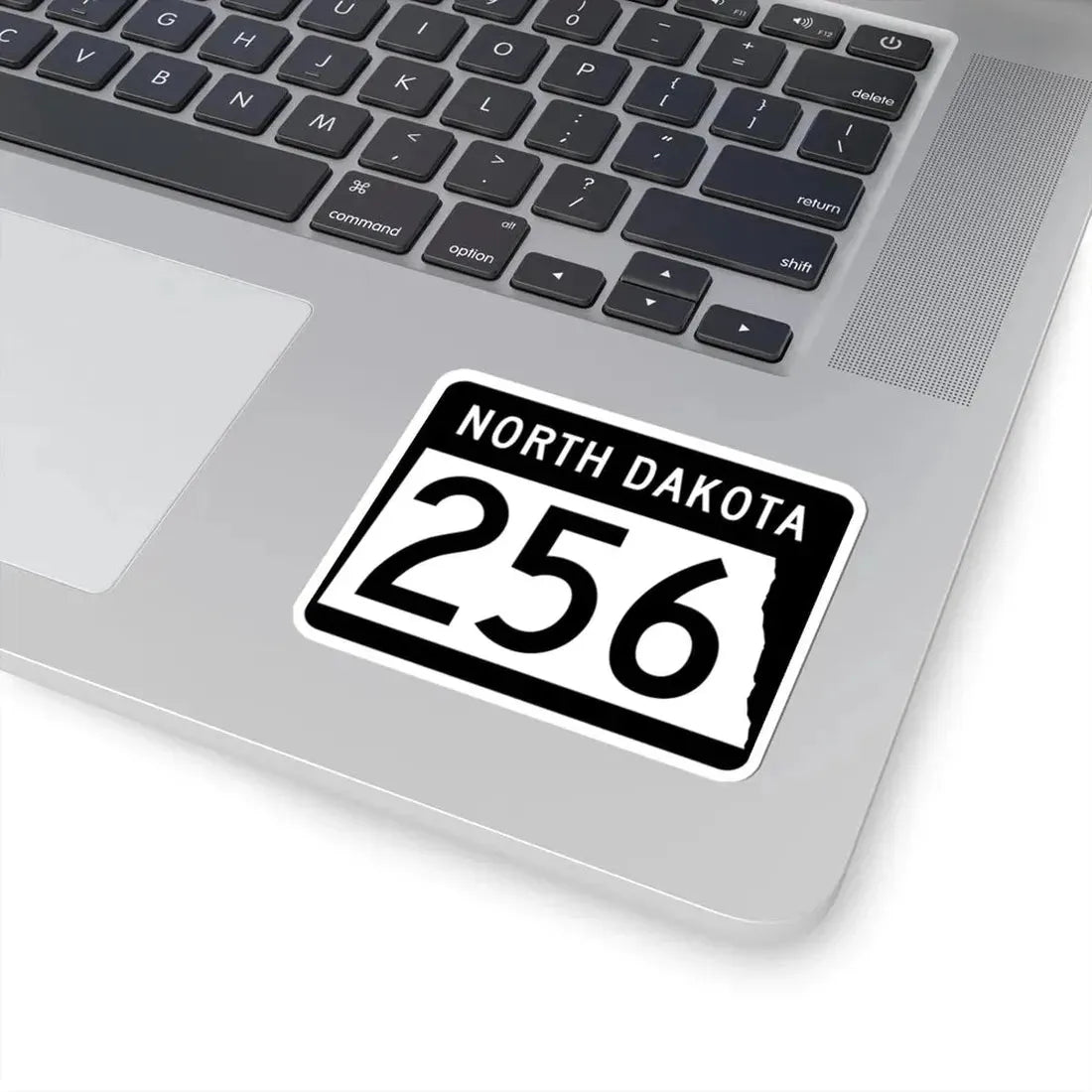 ND-256 2015 (North Dakota) (Road Sign) STICKER Vinyl Kiss-Cut Decal - The Sticker Space