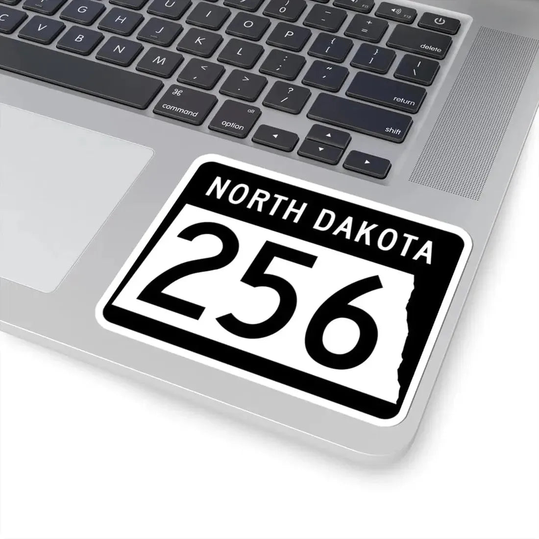 ND-256 2015 (North Dakota) (Road Sign) STICKER Vinyl Kiss-Cut Decal - The Sticker Space