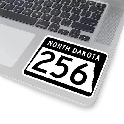ND-256 2015 (North Dakota) (Road Sign) STICKER Vinyl Kiss-Cut Decal - The Sticker Space