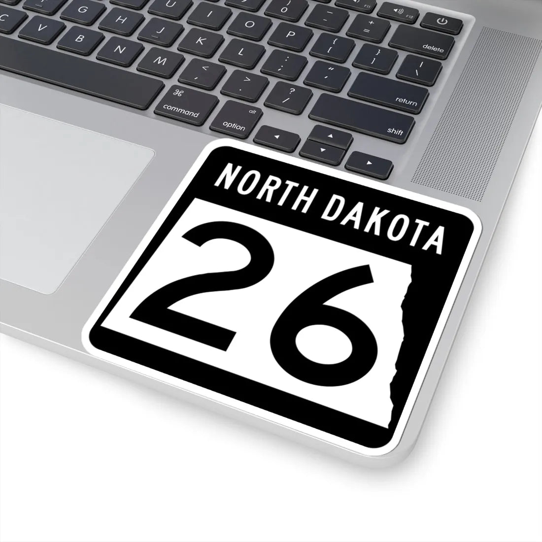 ND-26 2015 (North Dakota) (Road Sign) STICKER Vinyl Kiss-Cut Decal - The Sticker Space