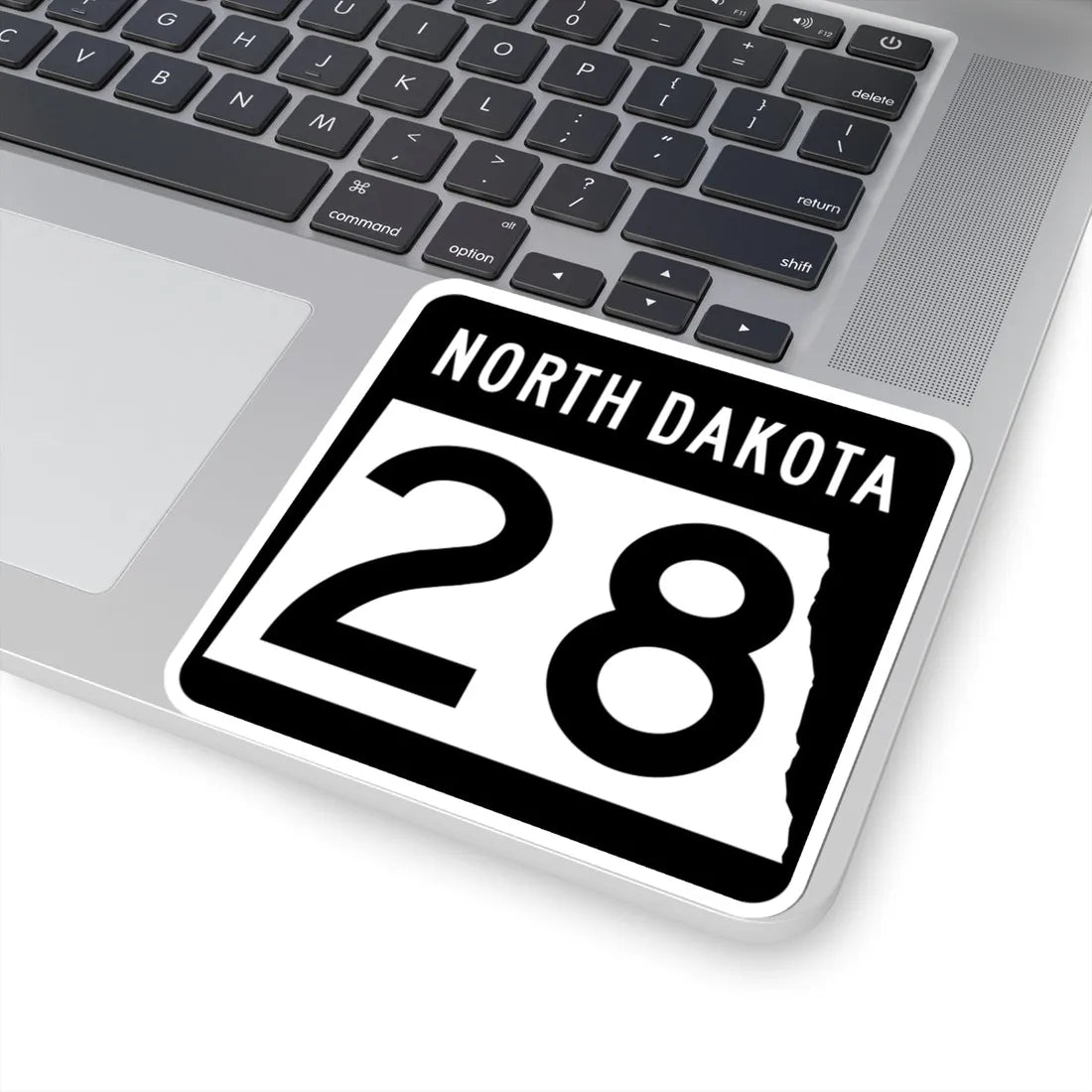 ND-28 2015 (North Dakota) (Road Sign) STICKER Vinyl Kiss-Cut Decal - The Sticker Space