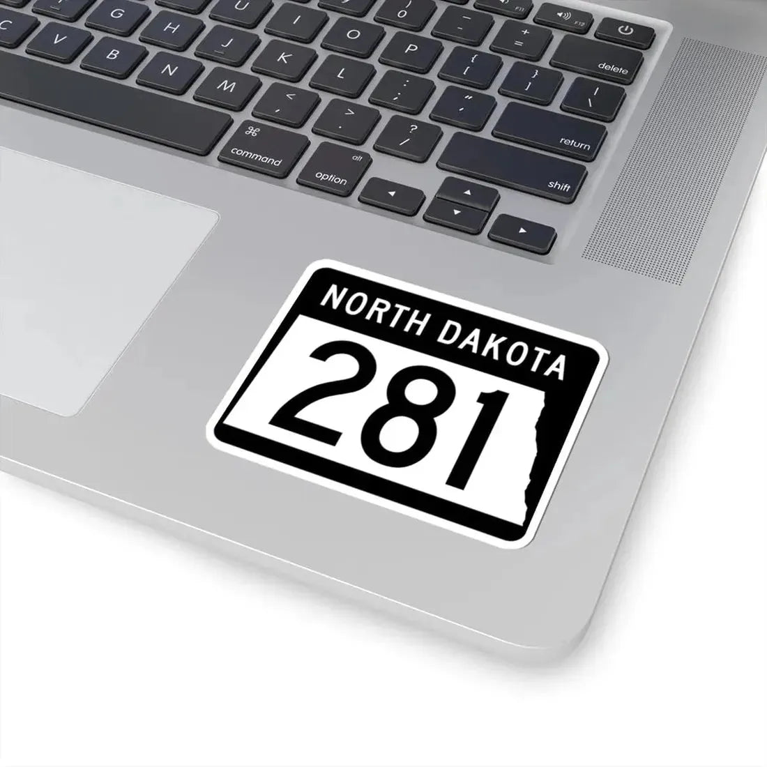 ND-281 2015 (North Dakota) (Road Sign) STICKER Vinyl Kiss-Cut Decal - The Sticker Space