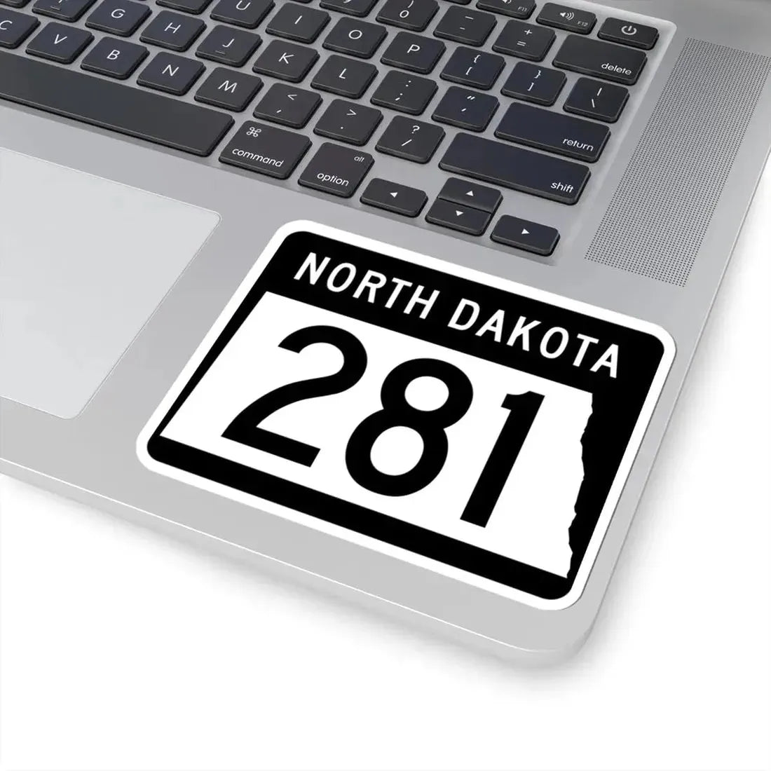 ND-281 2015 (North Dakota) (Road Sign) STICKER Vinyl Kiss-Cut Decal - The Sticker Space