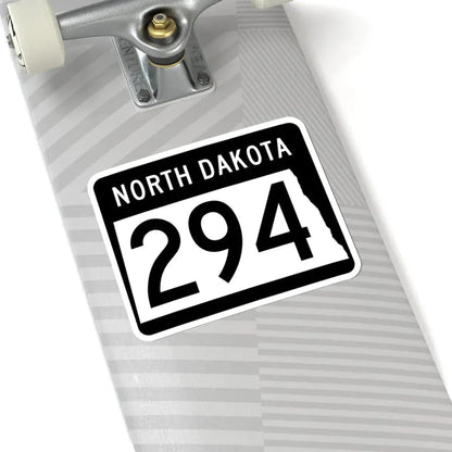 ND-294 2015 (North Dakota) (Road Sign) STICKER Vinyl Kiss-Cut Decal - The Sticker Space