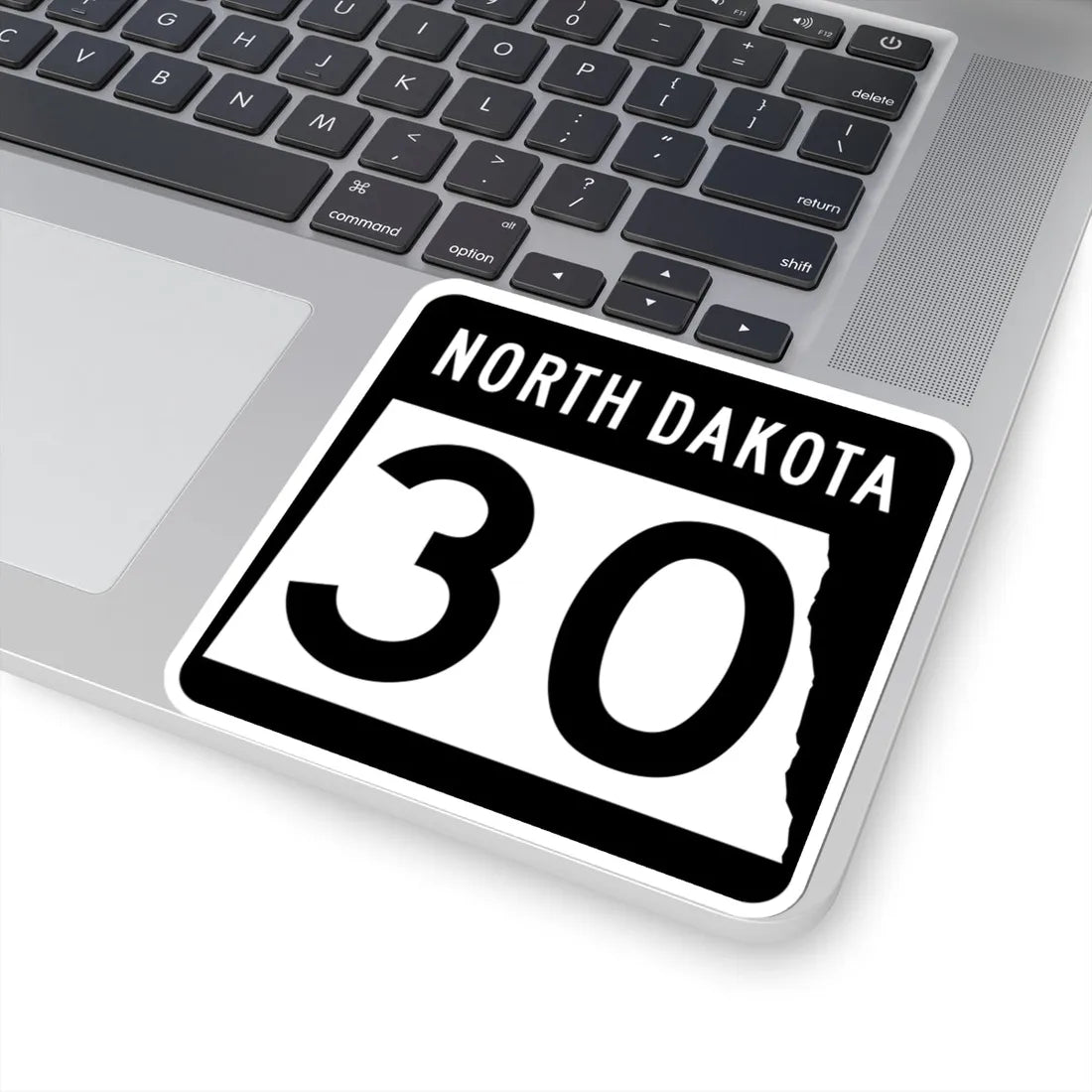 ND-30 2015 (North Dakota) (Road Sign) STICKER Vinyl Kiss-Cut Decal - The Sticker Space