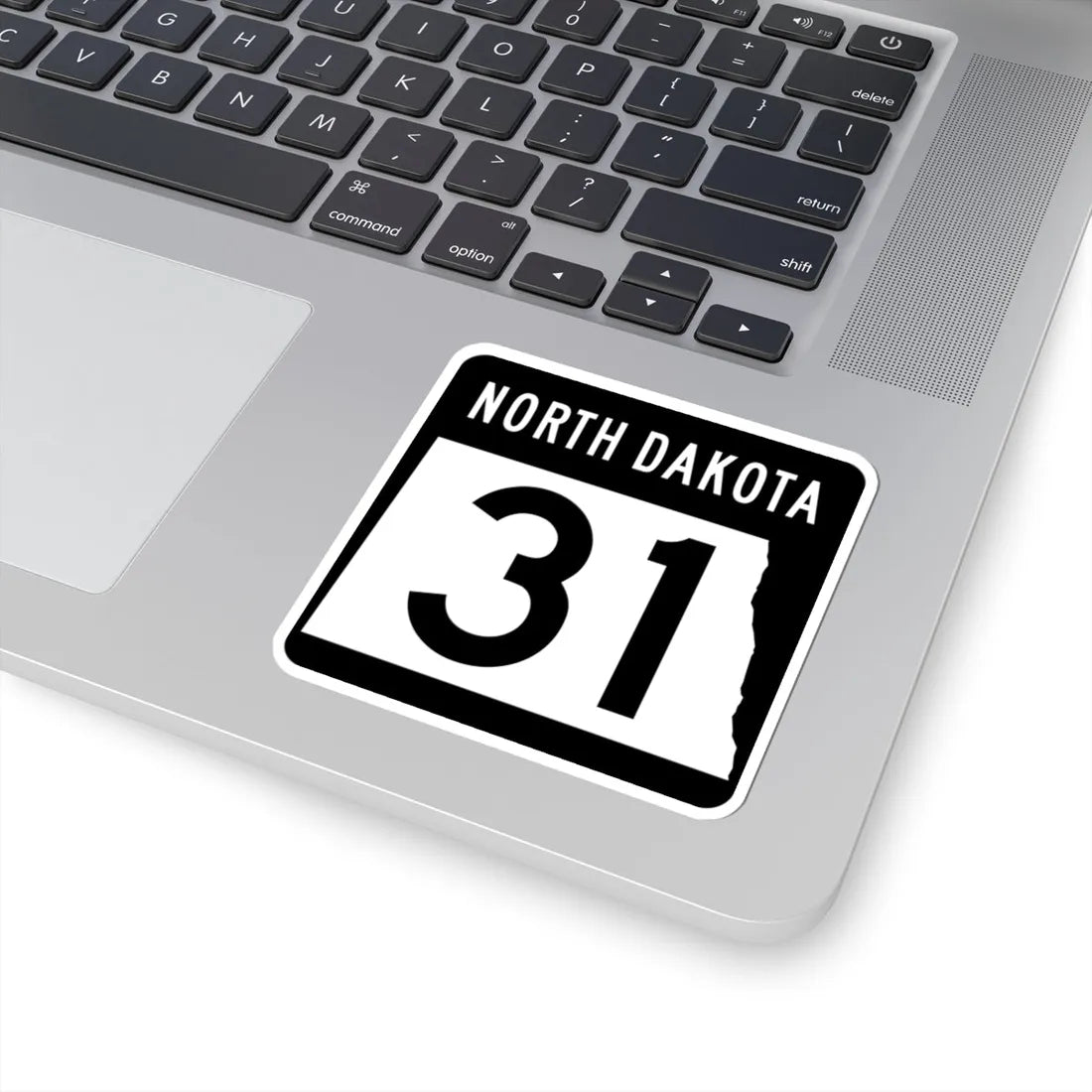 ND-31 2015 (North Dakota) (Road Sign) STICKER Vinyl Kiss-Cut Decal - The Sticker Space