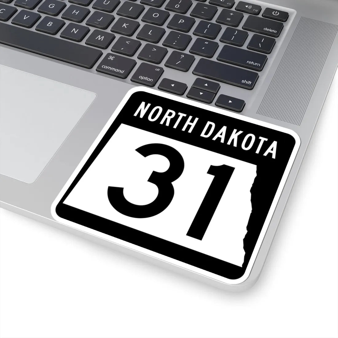 ND-31 2015 (North Dakota) (Road Sign) STICKER Vinyl Kiss-Cut Decal - The Sticker Space
