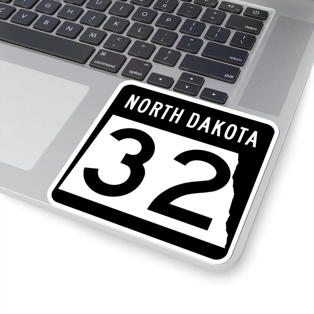 ND-32 2015 (North Dakota) (Road Sign) STICKER Vinyl Kiss-Cut Decal - The Sticker Space