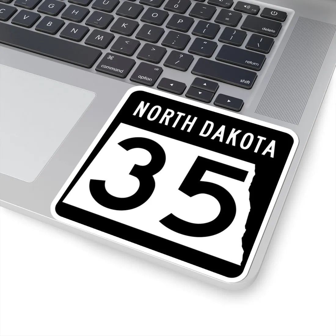 ND-35 2015 (North Dakota) (Road Sign) STICKER Vinyl Kiss-Cut Decal - The Sticker Space