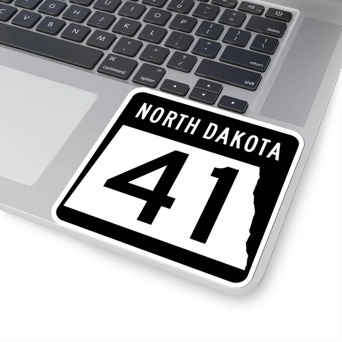 ND-41 2015 (North Dakota) (Road Sign) STICKER Vinyl Kiss-Cut Decal - The Sticker Space