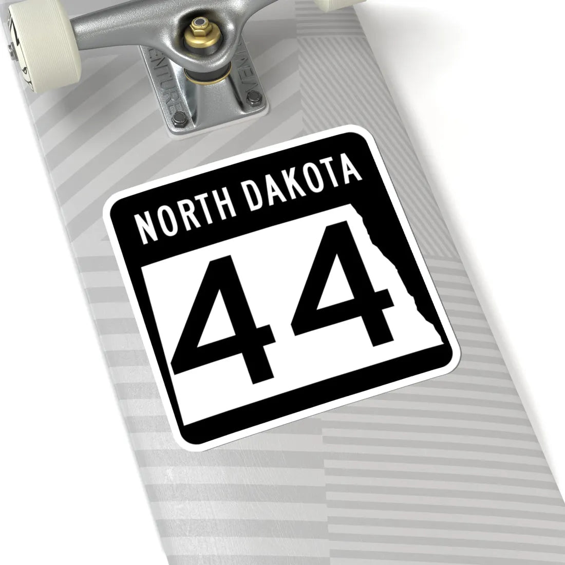 ND-44 2015 (North Dakota) (Road Sign) STICKER Vinyl Kiss-Cut Decal - The Sticker Space