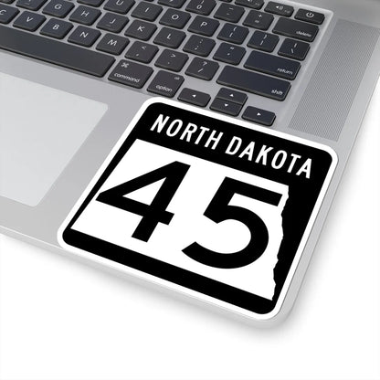 ND-45 2015 (North Dakota) (Road Sign) STICKER Vinyl Kiss-Cut Decal - The Sticker Space
