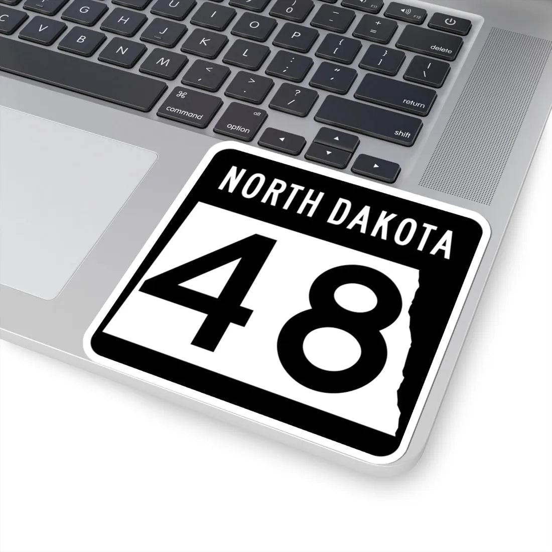 ND-48 2015 (North Dakota) (Road Sign) STICKER Vinyl Kiss-Cut Decal - The Sticker Space