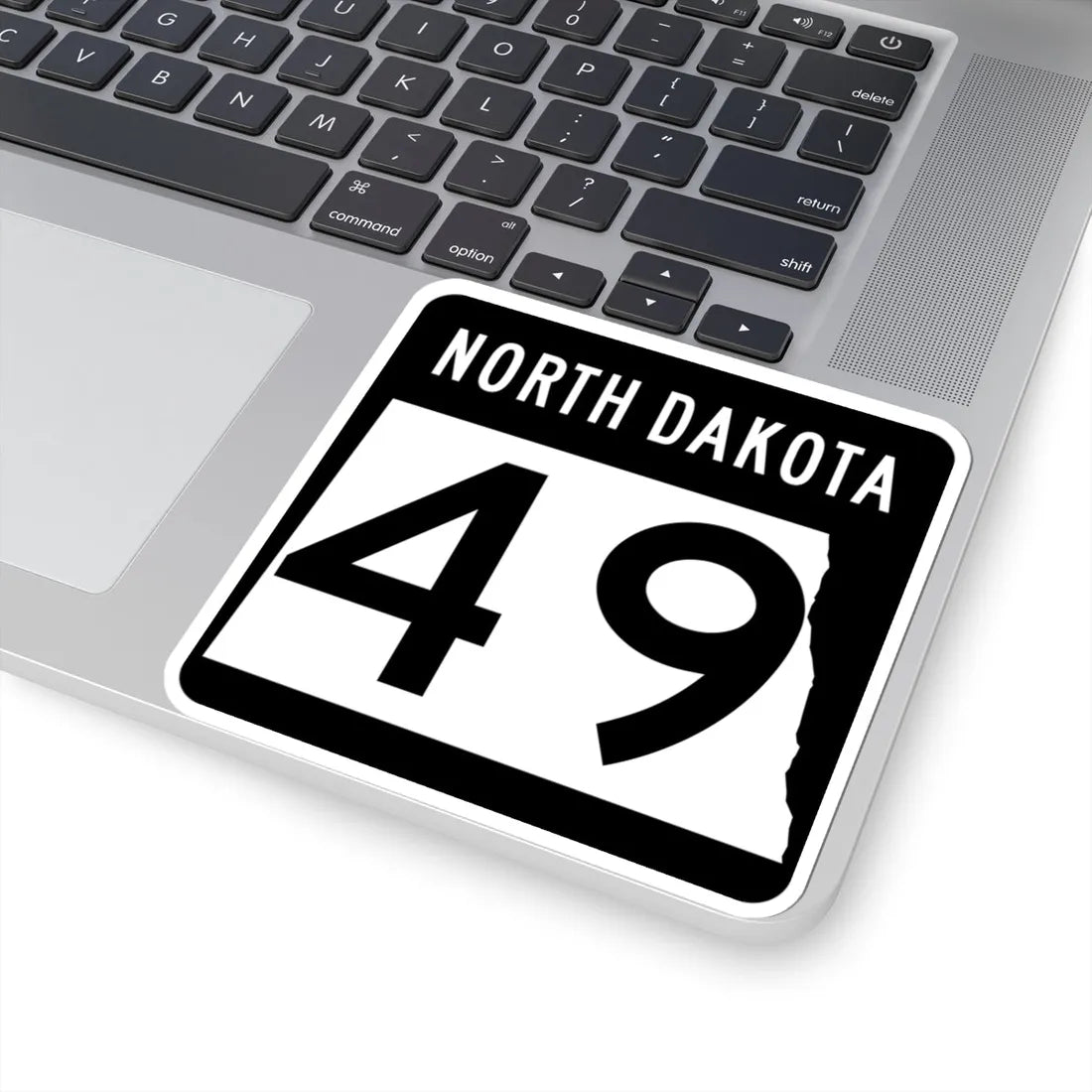 ND-49 2015 (North Dakota) (Road Sign) STICKER Vinyl Kiss-Cut Decal - The Sticker Space