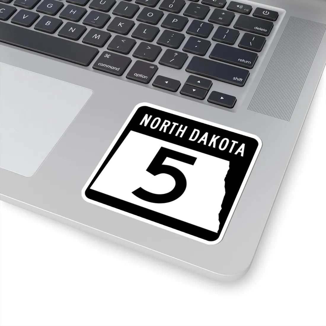 ND-5 2015 (North Dakota) (Road Sign) STICKER Vinyl Kiss-Cut Decal - The Sticker Space