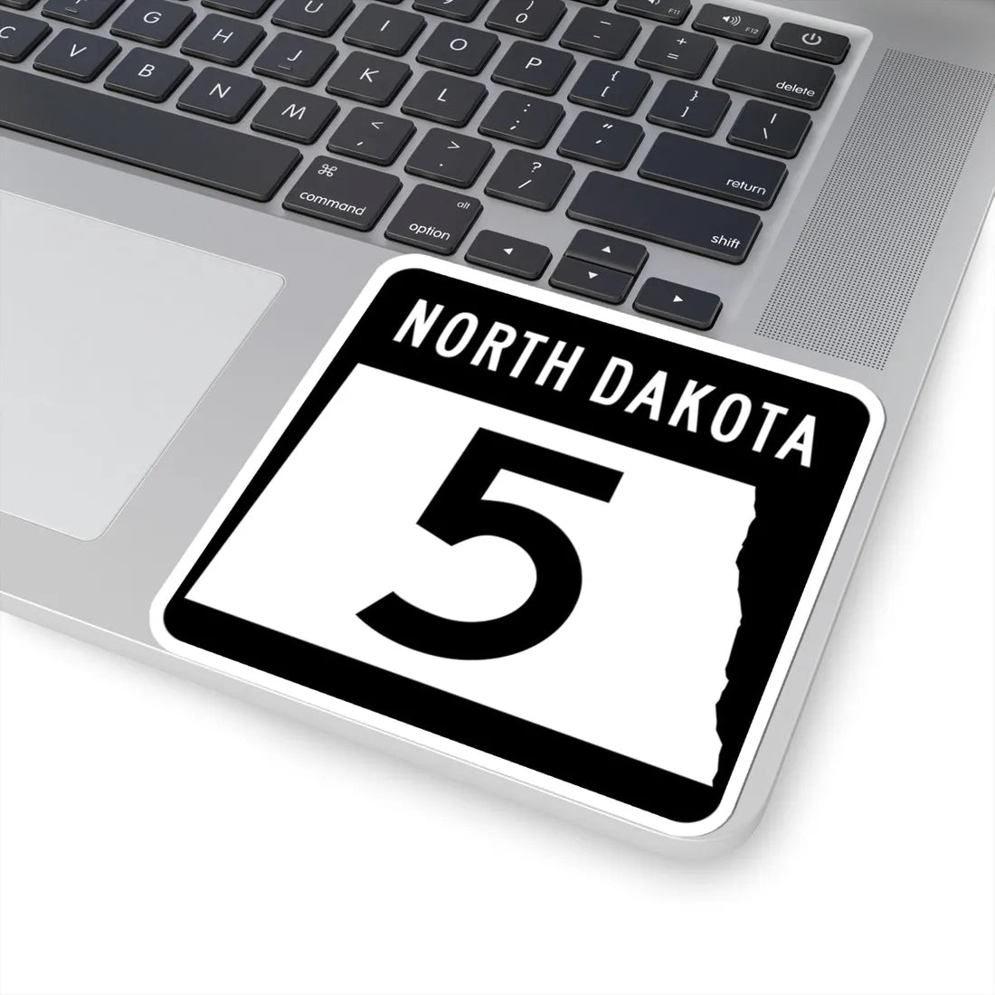ND-5 2015 (North Dakota) (Road Sign) STICKER Vinyl Kiss-Cut Decal - The Sticker Space