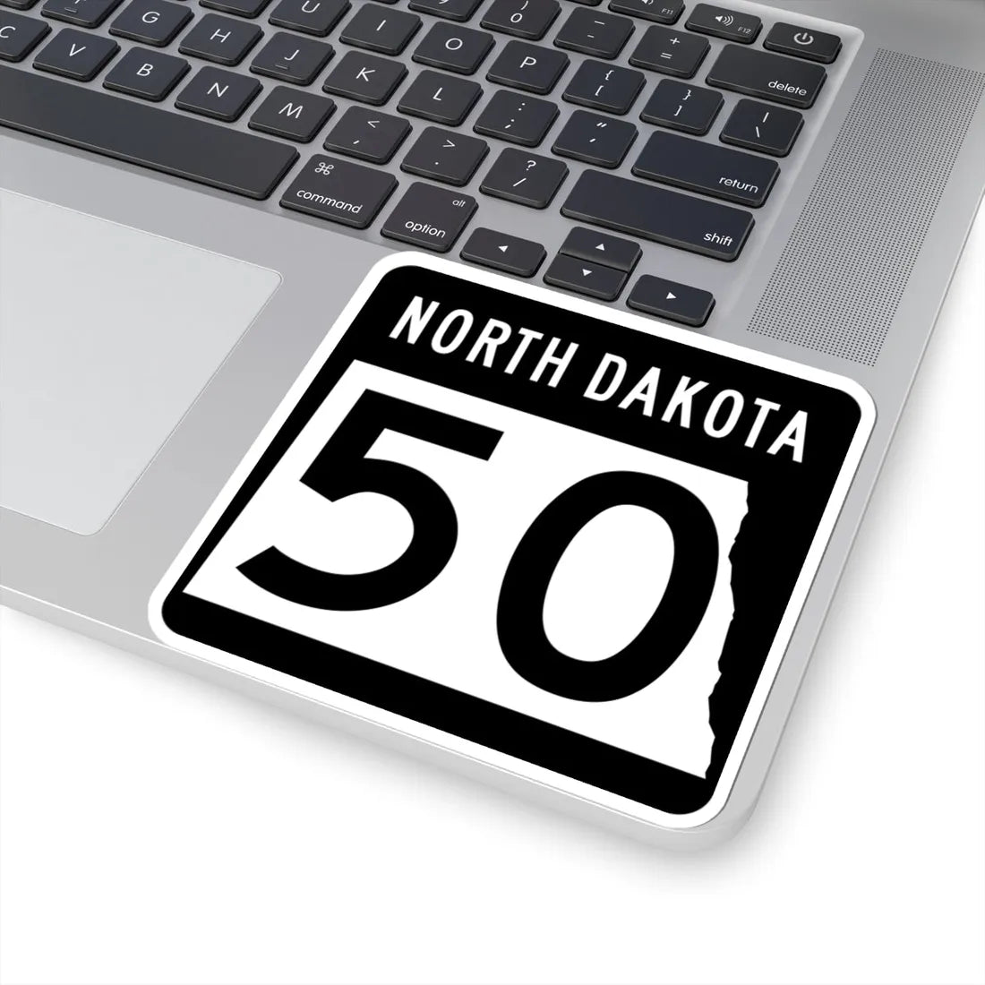 ND-50 2015 (North Dakota) (Road Sign) STICKER Vinyl Kiss-Cut Decal - The Sticker Space