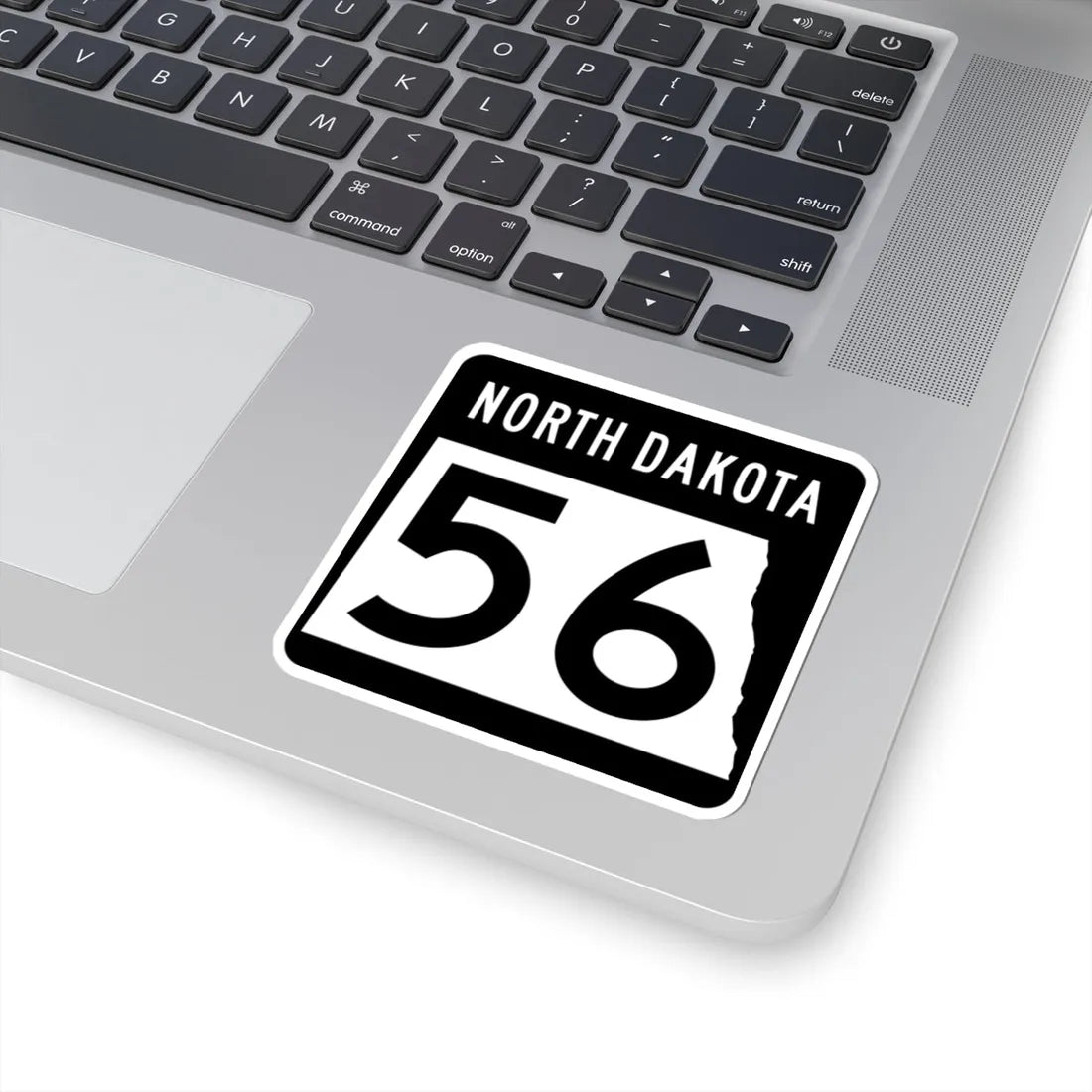 ND-56 2015 (North Dakota) (Road Sign) STICKER Vinyl Kiss-Cut Decal - The Sticker Space