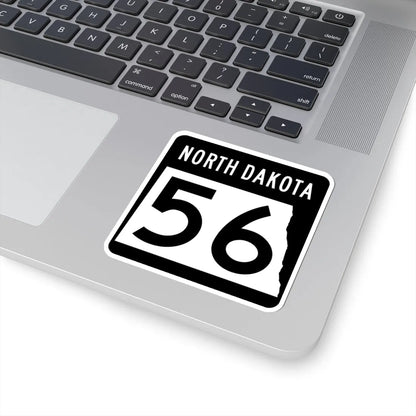 ND-56 2015 (North Dakota) (Road Sign) STICKER Vinyl Kiss-Cut Decal - The Sticker Space
