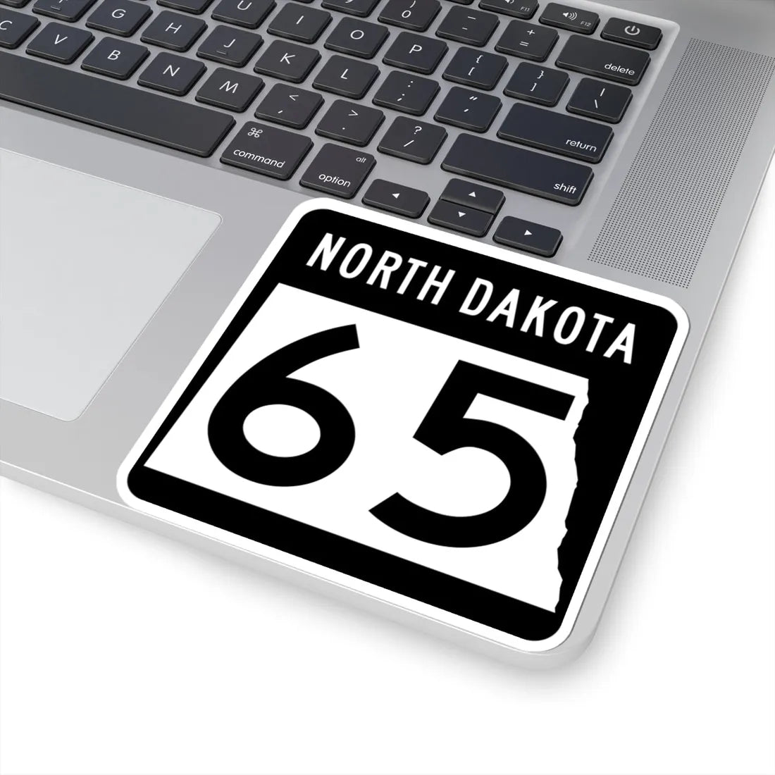 ND-65 2015 (North Dakota) (Road Sign) STICKER Vinyl Kiss-Cut Decal - The Sticker Space