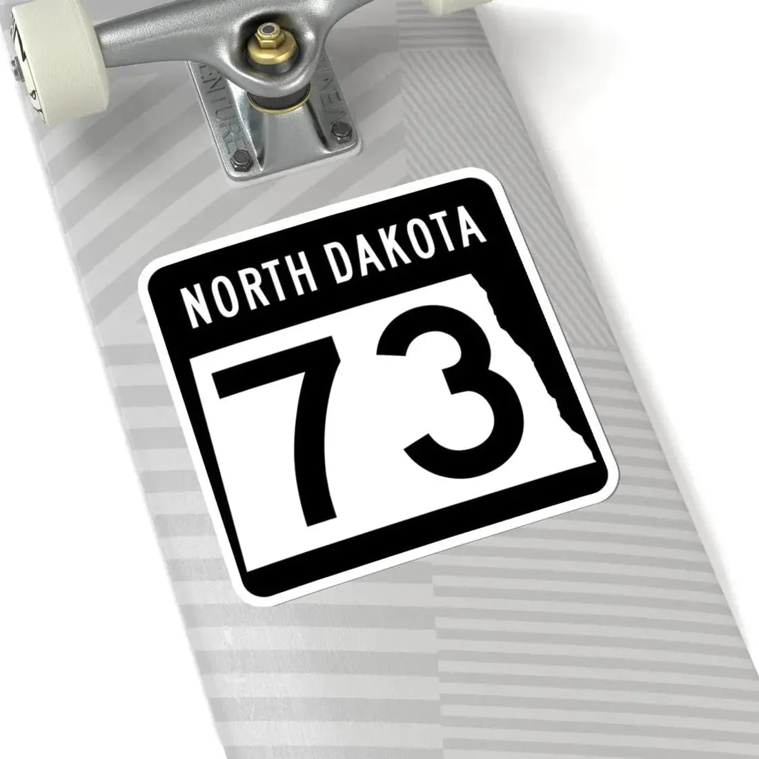 ND-73 2015 (North Dakota) (Road Sign) STICKER Vinyl Kiss-Cut Decal - The Sticker Space