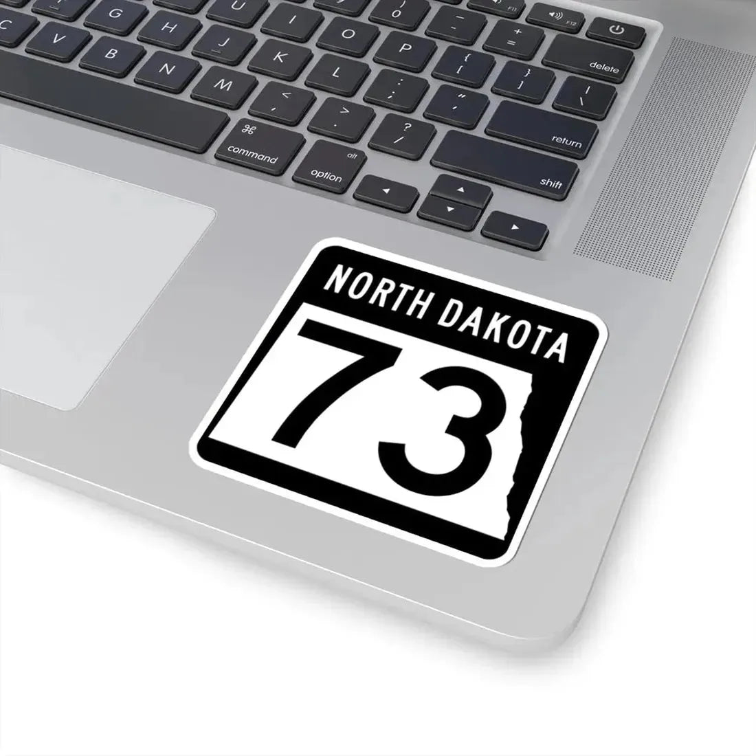 ND-73 2015 (North Dakota) (Road Sign) STICKER Vinyl Kiss-Cut Decal - The Sticker Space