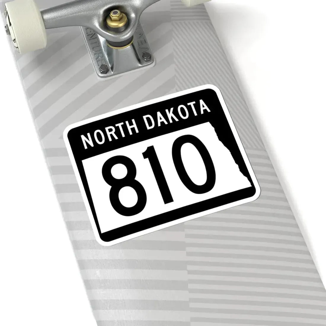 ND-810 2015 (North Dakota) (Road Sign) STICKER Vinyl Kiss-Cut Decal - The Sticker Space