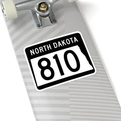 ND-810 2015 (North Dakota) (Road Sign) STICKER Vinyl Kiss-Cut Decal - The Sticker Space