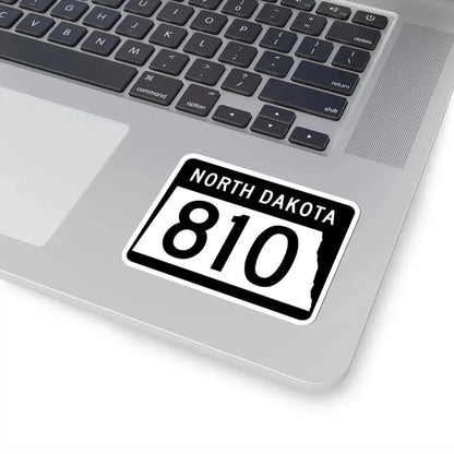 ND-810 2015 (North Dakota) (Road Sign) STICKER Vinyl Kiss-Cut Decal - The Sticker Space