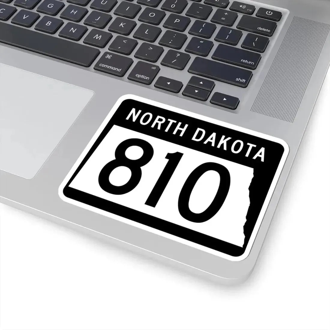ND-810 2015 (North Dakota) (Road Sign) STICKER Vinyl Kiss-Cut Decal - The Sticker Space