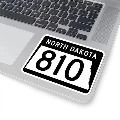 ND-810 2015 (North Dakota) (Road Sign) STICKER Vinyl Kiss-Cut Decal - The Sticker Space