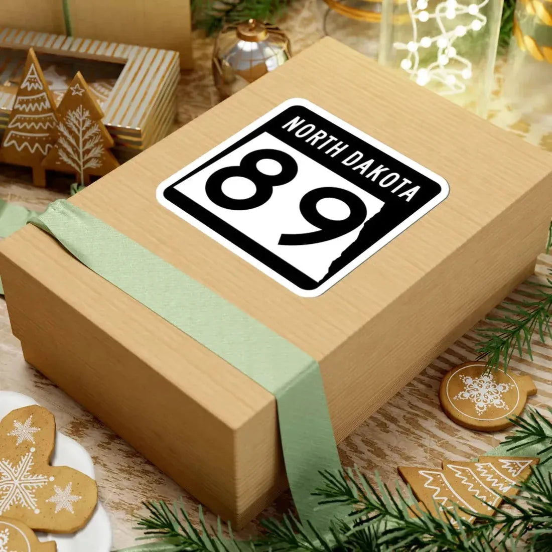 ND-89 2015 (North Dakota) (Road Sign) STICKER Vinyl Kiss-Cut Decal - The Sticker Space