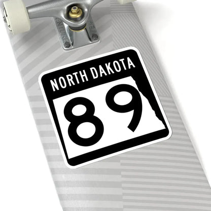 ND-89 2015 (North Dakota) (Road Sign) STICKER Vinyl Kiss-Cut Decal - The Sticker Space