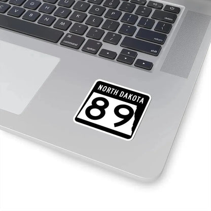 ND-89 2015 (North Dakota) (Road Sign) STICKER Vinyl Kiss-Cut Decal - The Sticker Space