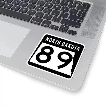 ND-89 2015 (North Dakota) (Road Sign) STICKER Vinyl Kiss-Cut Decal - The Sticker Space